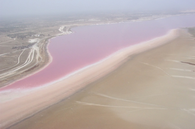 Lac Rose - Panoramic View