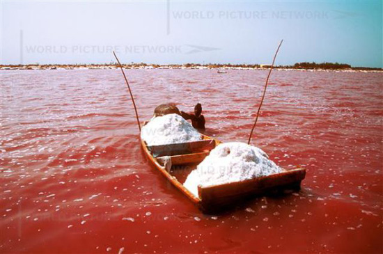 Lake Retba, Senegal